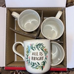 Lenox Christmas Season Mugs